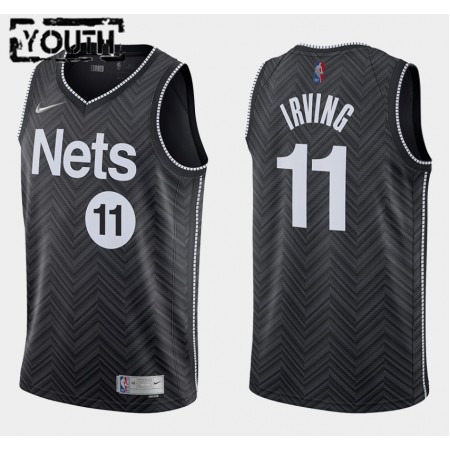 Camisetas Niños Brooklyn Nets Kyrie Irving 11 2020-21 Earned Edition Swingman